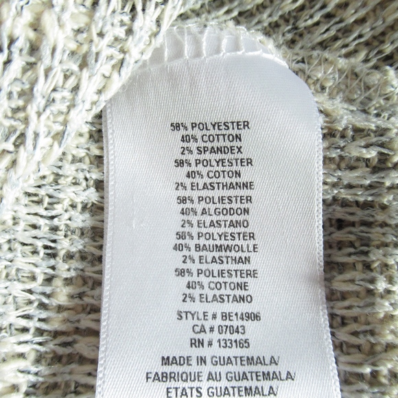 Eri + Ali Sweater Tweed Fringe V Neck - Picture 8 of 8